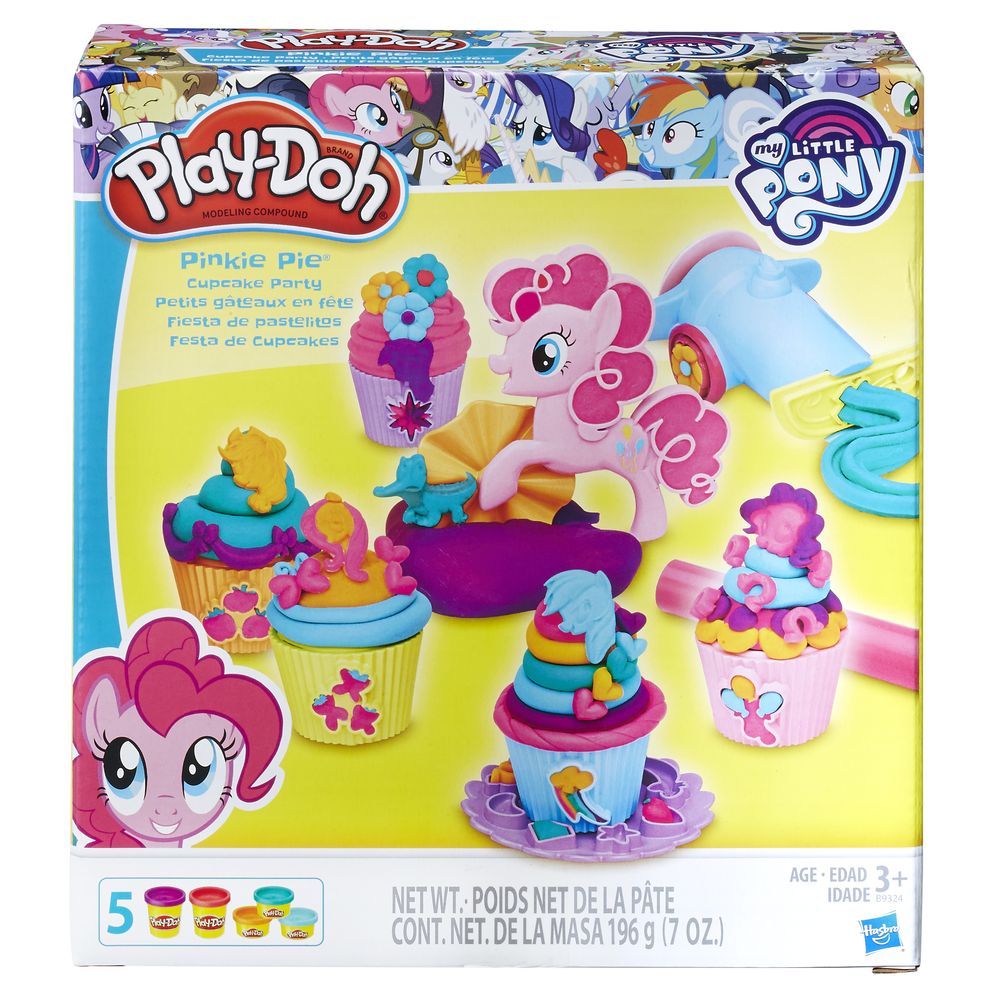 Play-Doh Pinkie Pie Cupcake Party