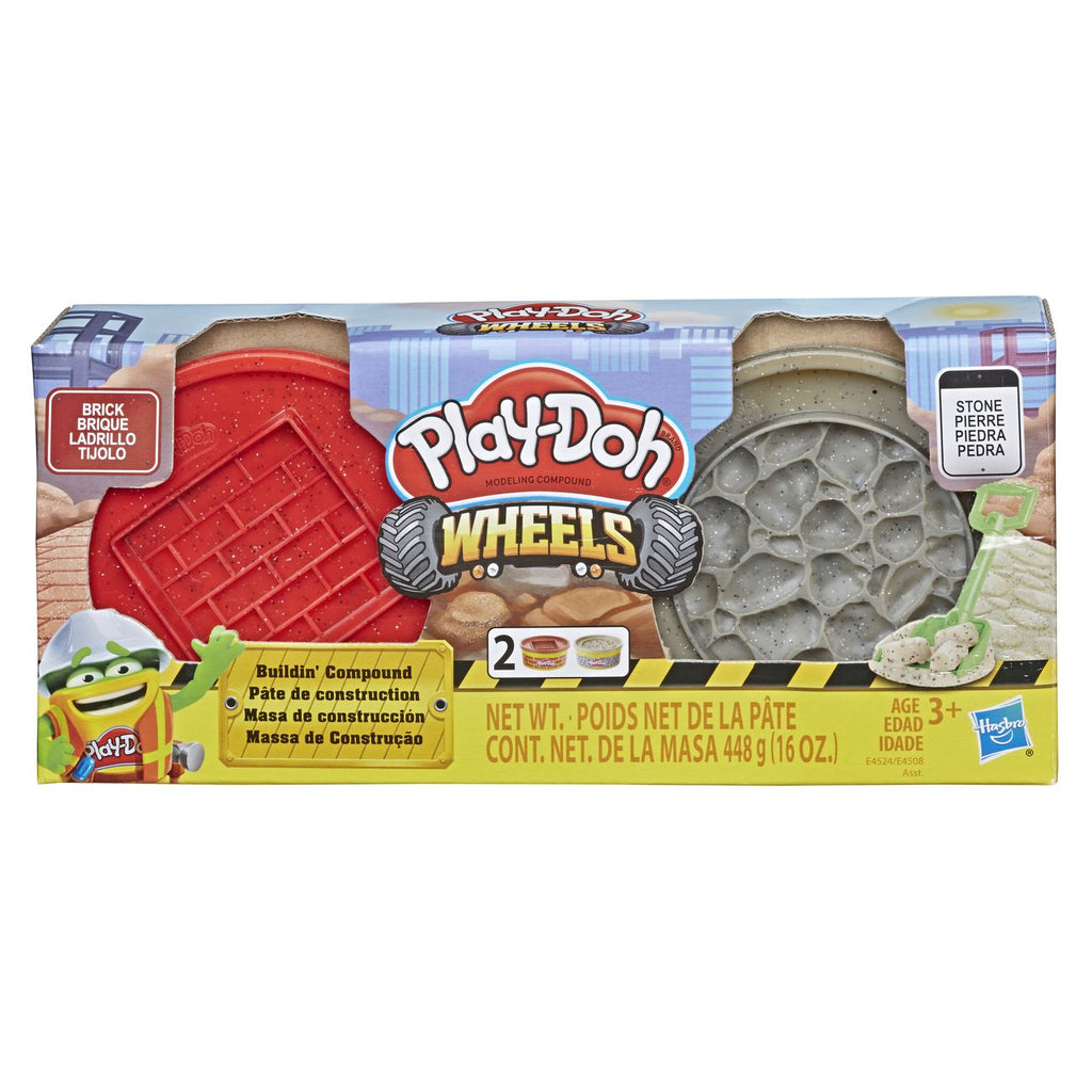 Play-Doh Wheels Buildin' Compound Brick