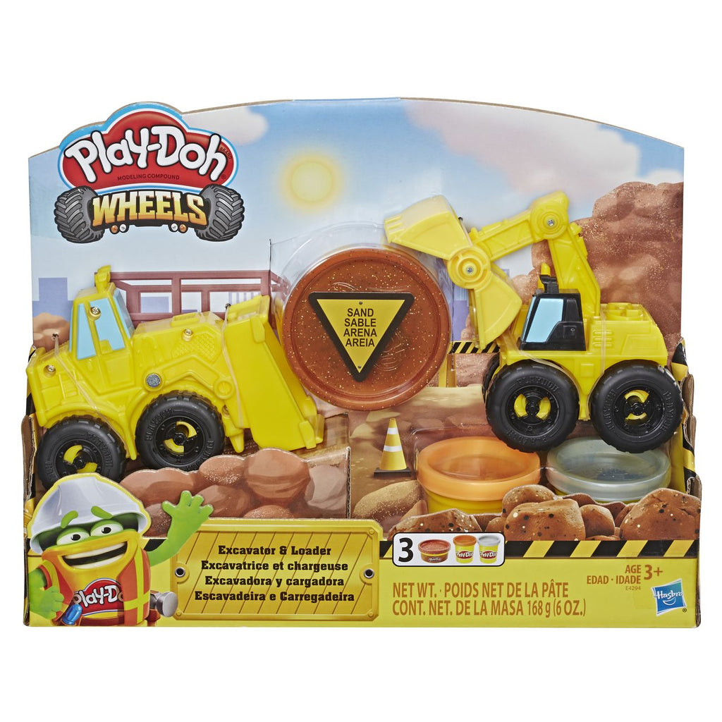 Play-Doh Wheels Excavator & Loader