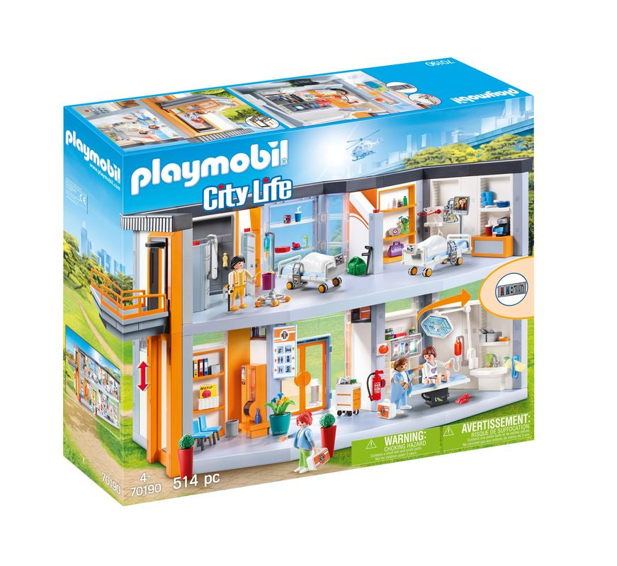 PLAYMOBIL 70190 CITY LIFE LARGE HOSPITAL