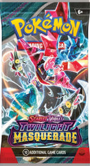 Pokemon TCG Scarlet & Violet 6 Twilight Masquerade Booster Pack Assorted Styles