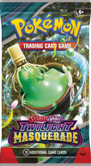 Pokemon TCG Scarlet & Violet 6 Twilight Masquerade Booster Pack Assorted Styles