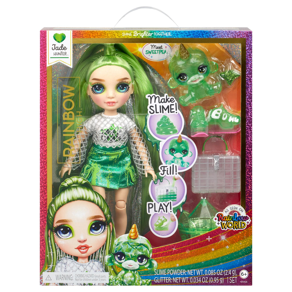 Rainbow High Rainbow World Fashion Doll - Jade