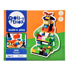 Roll-A-Blox Bloxdog Playset 98 Pieces