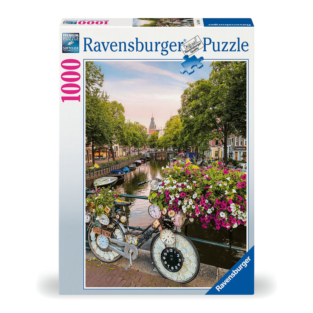 Ravensburger Bicycle Amsterdam 1000 Piece Puzzle