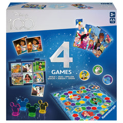 Ravensburger Disney 100 Special Edition 4In1 Games Pack