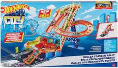 Hot Wheels City Roller Coaster Rally Playset
