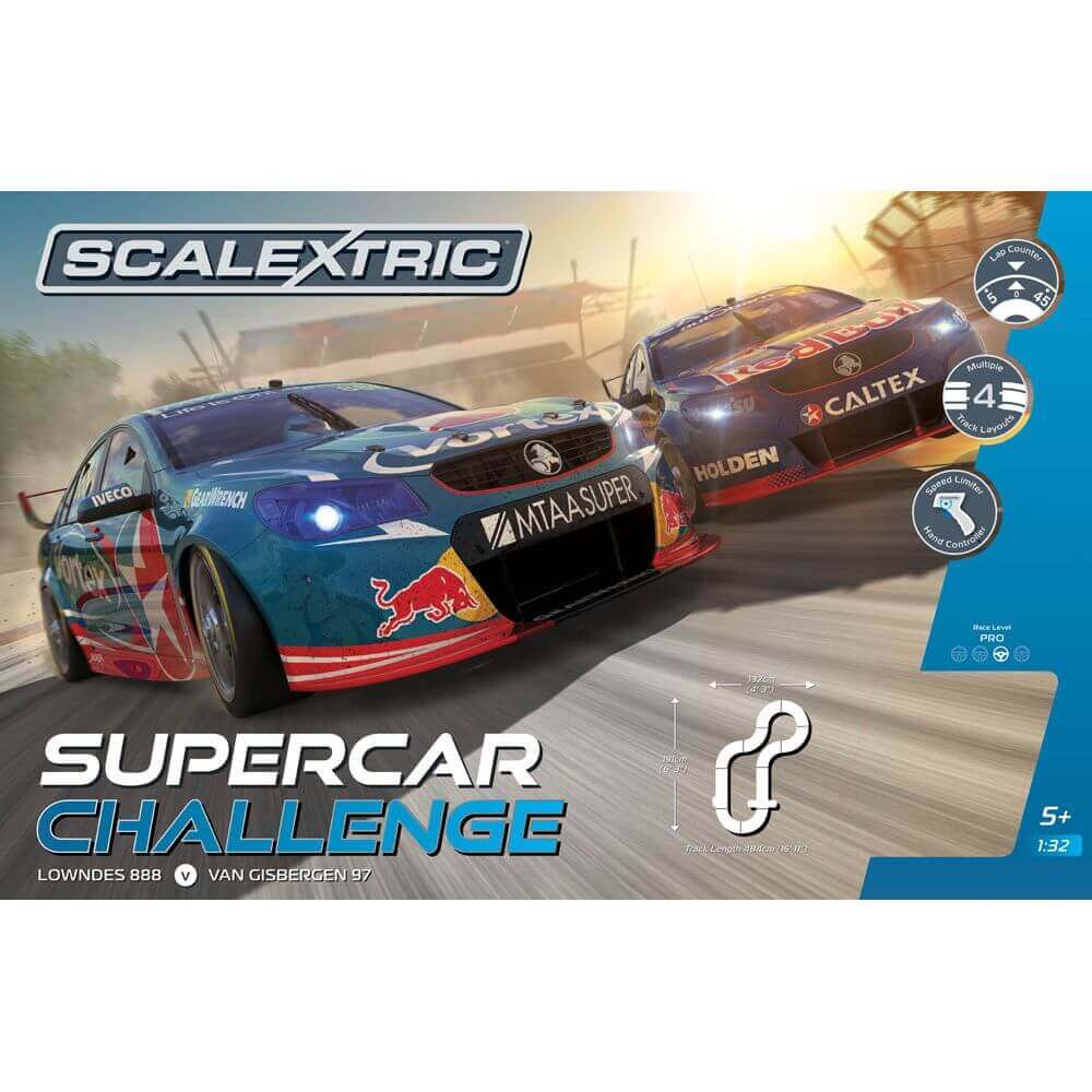 Scalextric V8 Supercar Challenge Slot Car Set