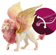 Schleich Bayala Fairy In Flight On Winged Lion