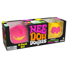 Schylling NeeDoh Dohjee 3 Pack Blind Box