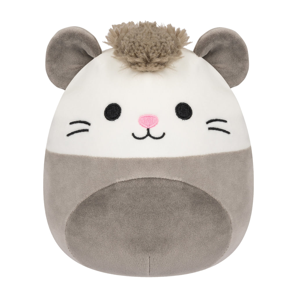 Squishmallows 5 Inch Plush  Luanne The Grey And White Possum