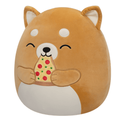 Squishmallows 12 Inch  Angie Shiba Inu With Pizza