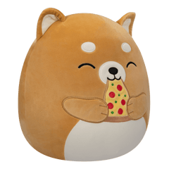 Squishmallows 12 Inch  Angie Shiba Inu With Pizza