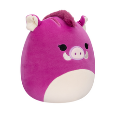 Squishmallows 7.5 Inch Plush Jenna Purple Boar