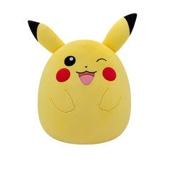 Squishmallows Pokemon 14 Inch Plush  Winking Pikachu