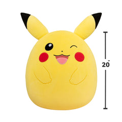 Squishmallows Pokemon 20 Inch Plush  Winking Pikachu