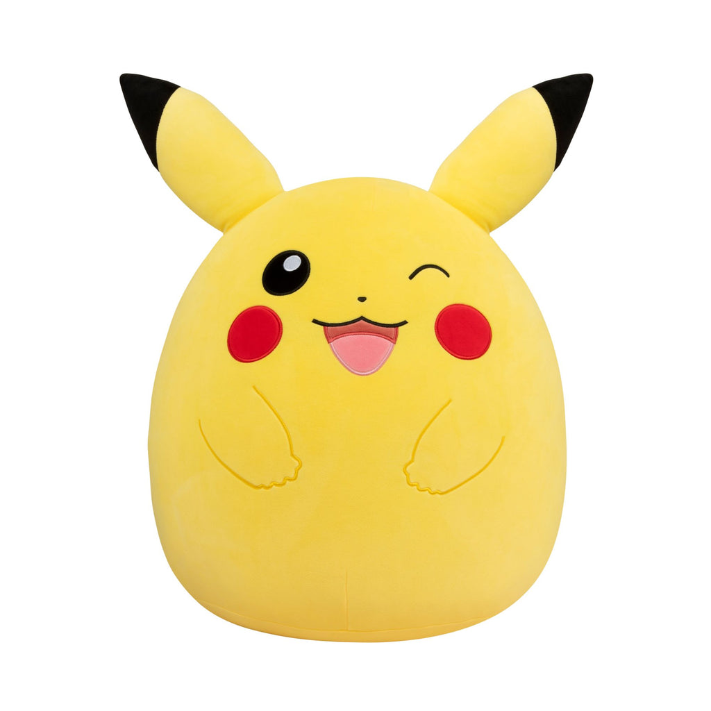 Squishmallows Pokemon 20 Inch Plush  Winking Pikachu