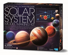 4M 3-Dimensional Glow-In-The-Dark Solar System Model Making Kit