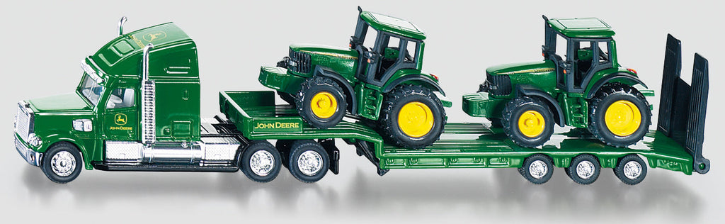 Siku 1837 1:87 John Deere Freightliner With 2 John Deere Tractors