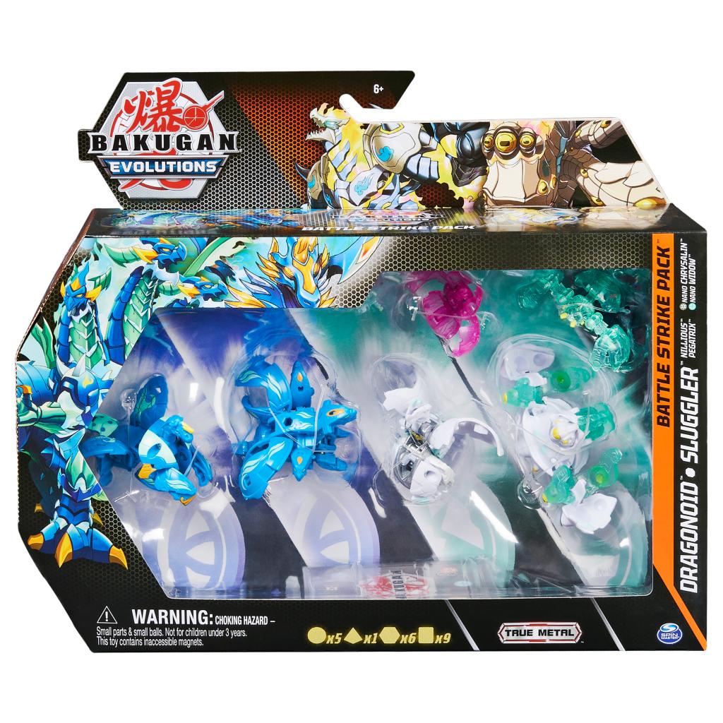 Bakugan Evolutions Battle Strike S4 Dragonoid And Slugger