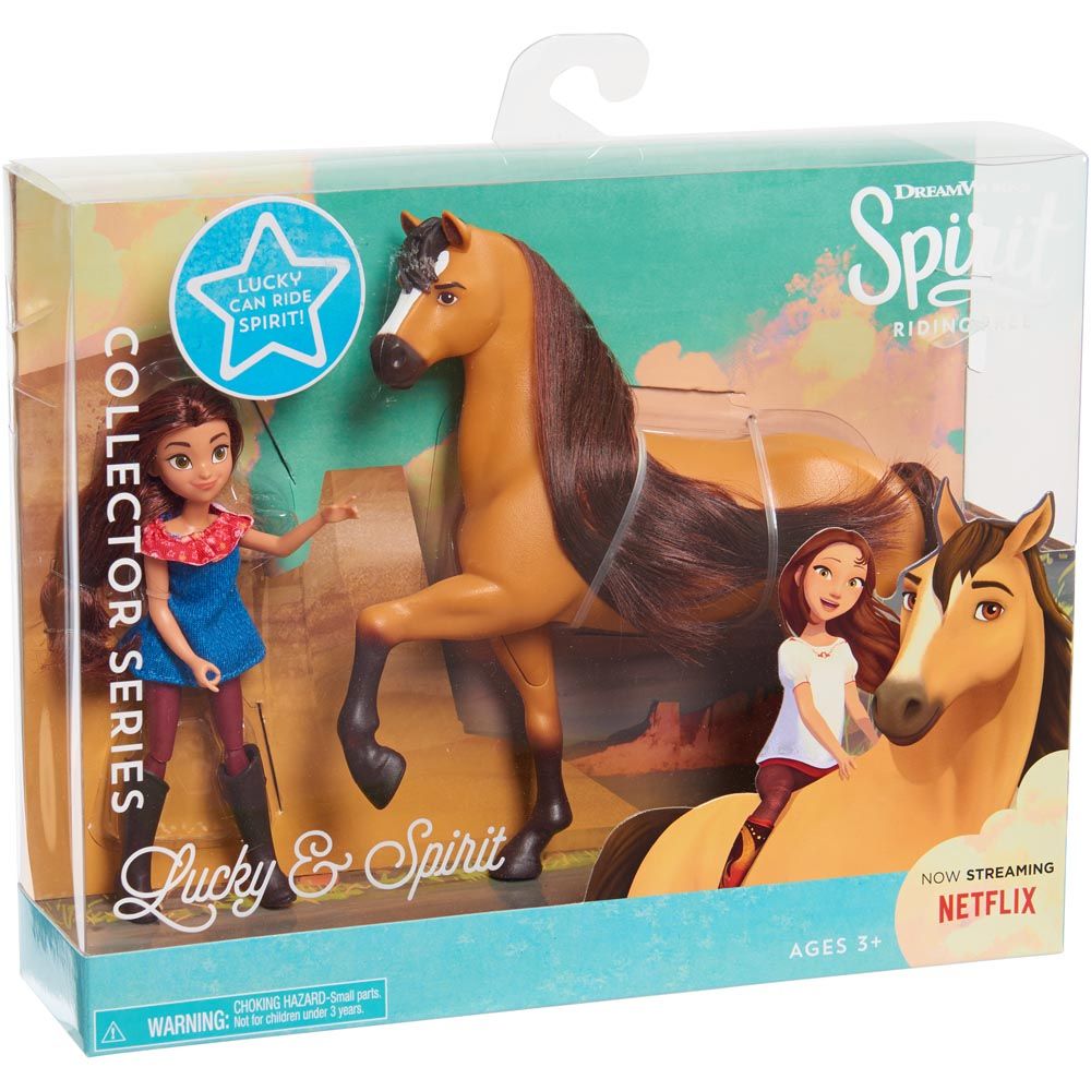 Spirit Small Doll and Horse Lucky and Spirit Toyworld Toyworld Australia