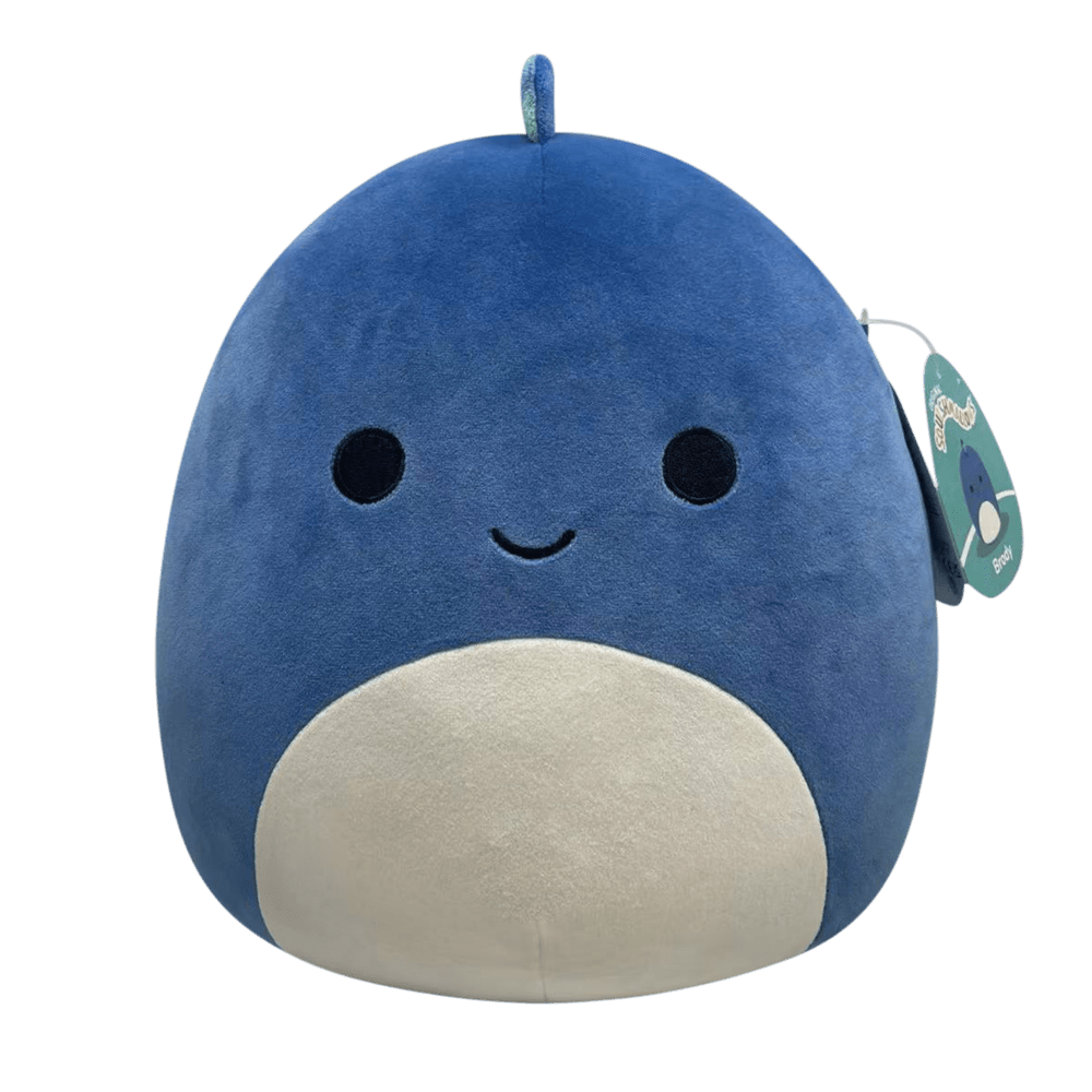 Squishmallows 11 Inch Plush  Brody Blue Dinosaur