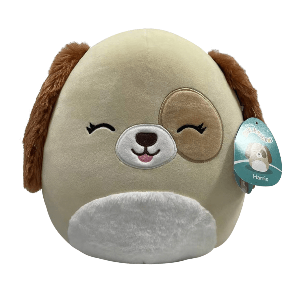 Squishmallows 11 Inch Plush Harris Spotted Dog