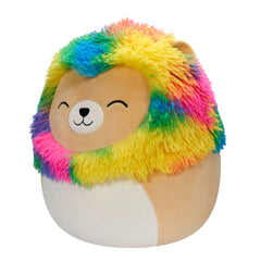 Squishmallows 12 Inch (30cm) Plush Leonard The Lion With Rainbow Mane