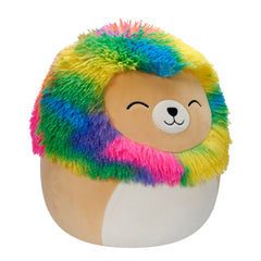 Squishmallows 12 Inch (30cm) Plush Leonard The Lion With Rainbow Mane