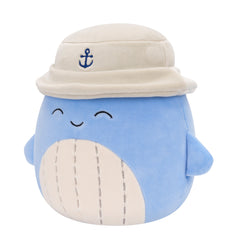 Squishmallows 7.5 Inch Plush S20 Samir Blue Whale