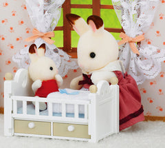 Sylvanian Families Chocolate Rabbit Baby Set