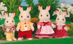 Sylvanian Families Chocolate Rabbit Family