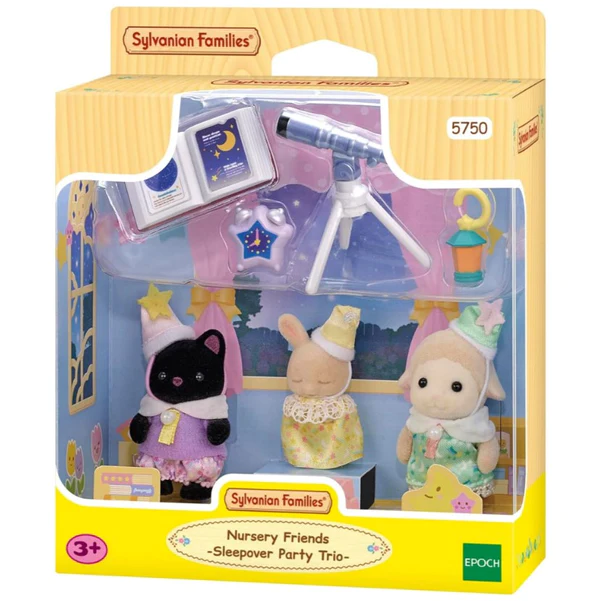 Sylvanian Families Nursery Friends - Sleepover Party Trio