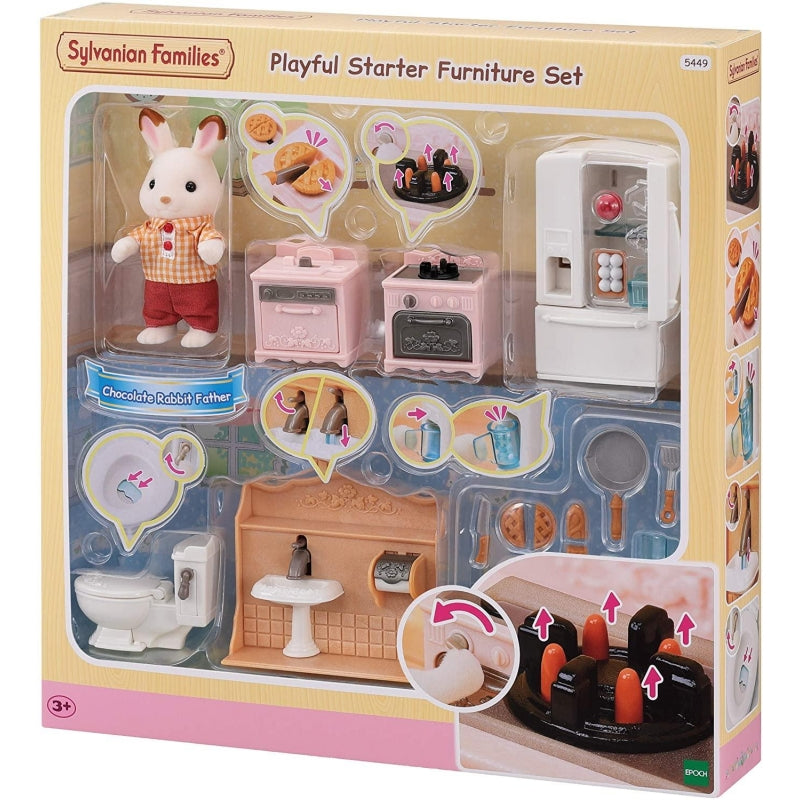 Sylvanian Families Playful Starter Furniture Set