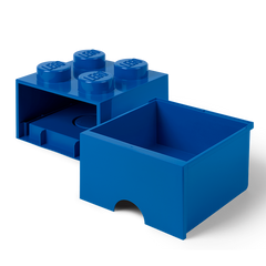 LEGO Storage Brick 4 Brick Drawer Blue