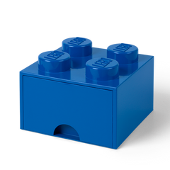 LEGO Storage Brick 4 Brick Drawer Blue