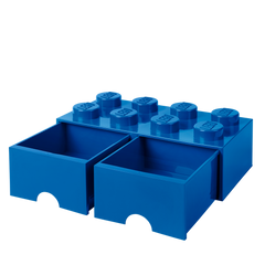 LEGO Storage Brick 8 Brick Drawer Blue