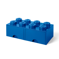 LEGO Storage Brick 8 Brick Drawer Blue