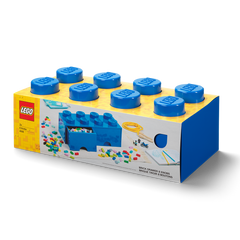 LEGO Storage Brick 8 Brick Drawer Blue