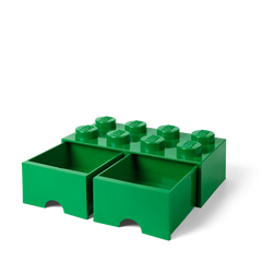 LEGO Storage Brick Drawer 8 - Green