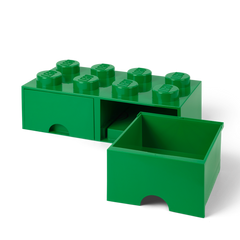 LEGO Storage Brick Drawer 8 - Green