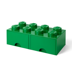 LEGO Storage Brick Drawer 8 - Green