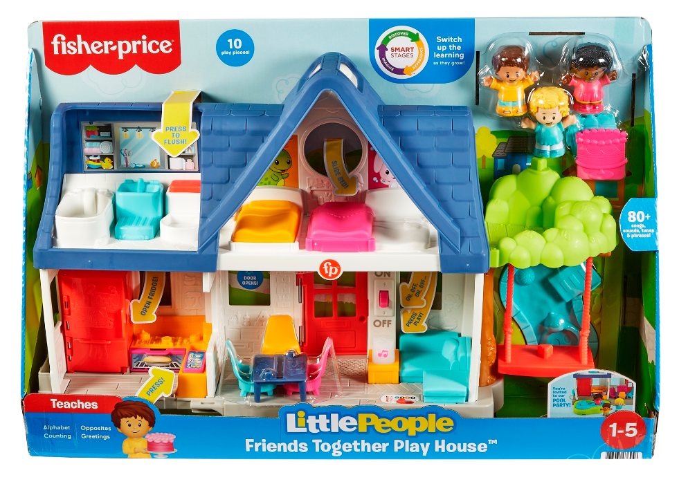 Fisher-Price Little People Friends Together Play House