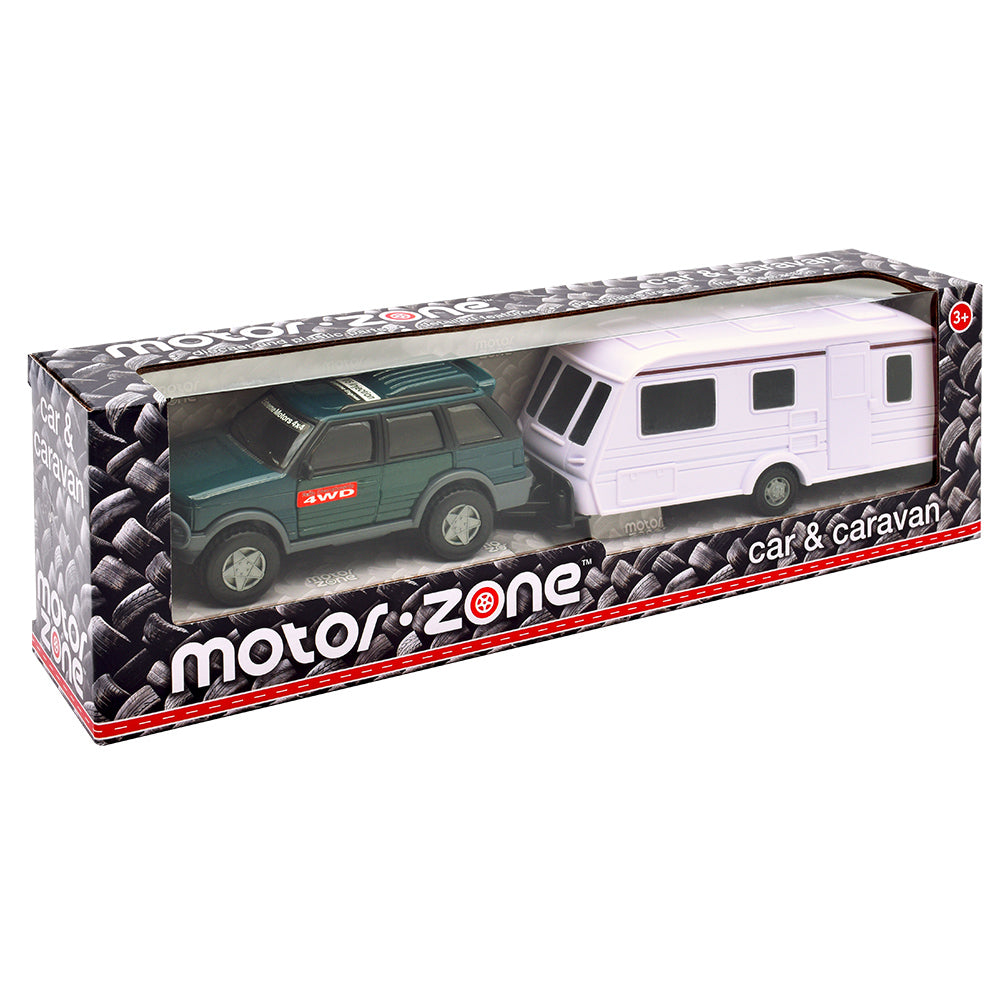 Motor Zone Car & Caravan Assorted Styles