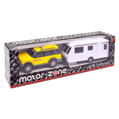 Motor Zone Car & Caravan Assorted Styles