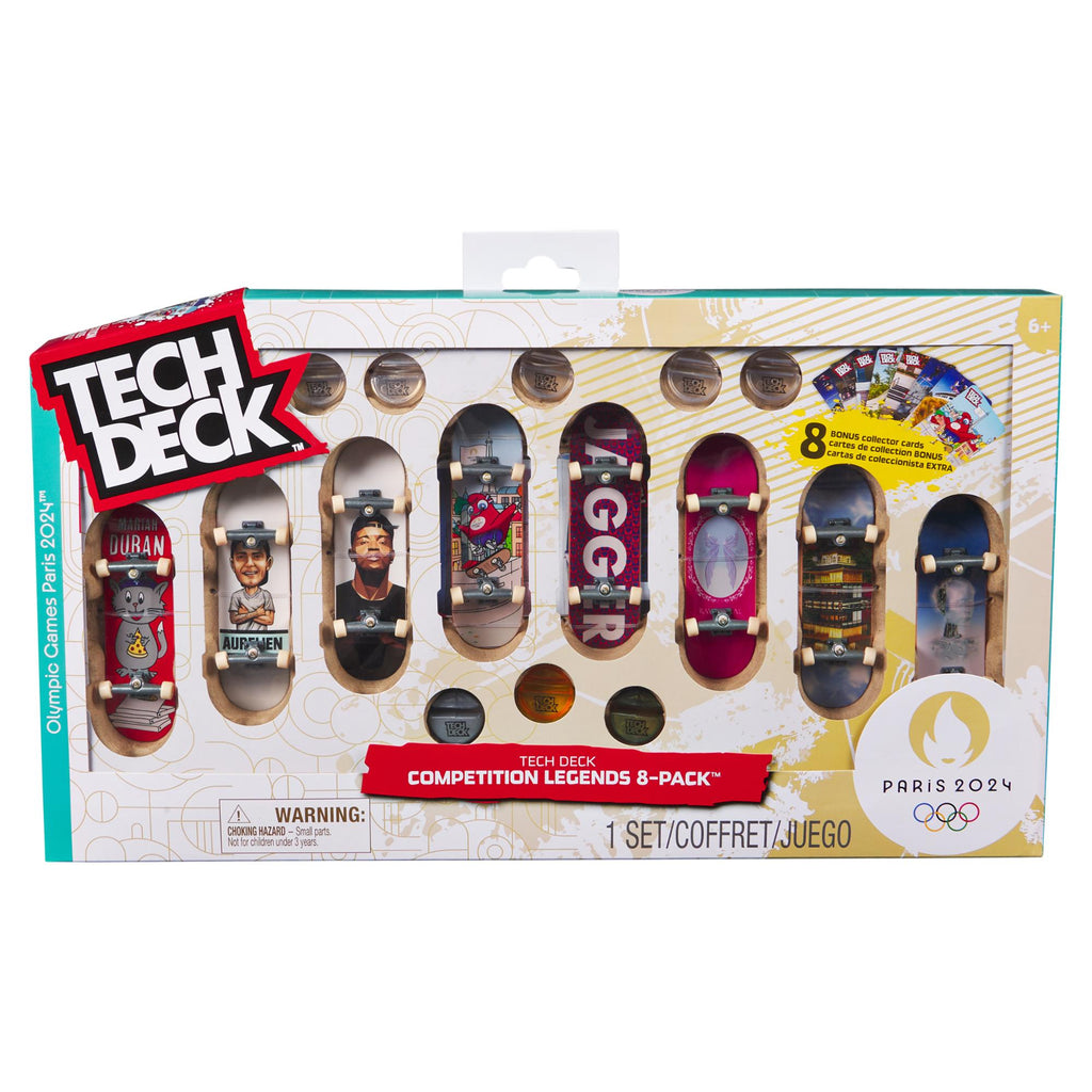 Tech Deck Olympics Competition Legend 8 Pack – Toyworld Australia