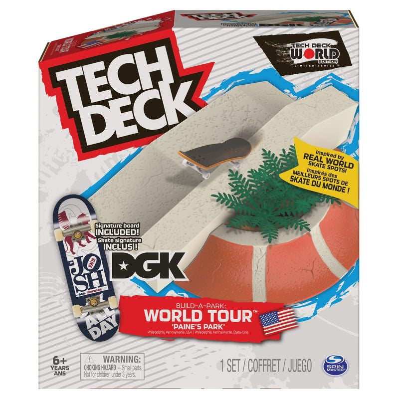 Tech Deck World Tour Ramps Paines Park