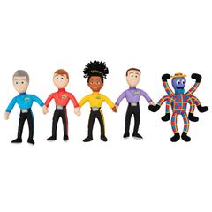 The Wiggles 5 Piece Mini Plush Collector Set