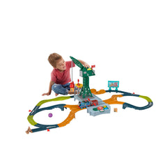 Fisher-Price Thomas & Friends Talking Cranky Delivery Train Set