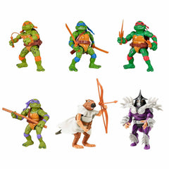 Teenage Mutant Ninja Turtles Classic 1992 Live Action Movie II 6 Pack Bundle